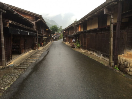 the "downtown" of Tsumago