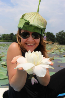 so excited about finding a lotus!