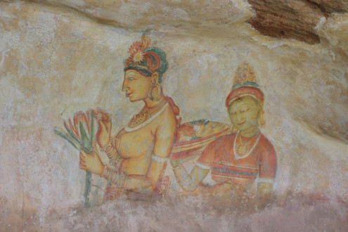 Sigiriya Frescos Are Over 1500 Years Old!
