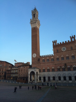 Siena, Italy- the perfect place to chase pigeons