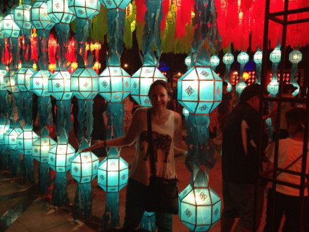 colorful lanterns fill the streets to celebrate