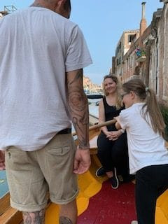 Our Guide, Damiano'S Tattoos Were Amazing- He Looked Like Neptune, Covered In Images Of The Sea